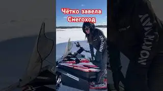 Она уже опытный Райдер Снегохода 