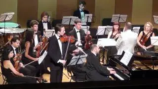 Mendelssohn Concerto for violin, piano and orch. 2nd mov.