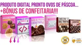 Produto Digital PLR Ovos de Páscoa Lucrativo Para Revenda