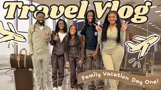 ✈️ Family Travel Vlog; Day 1 (We Almost Missed Our Flight!)