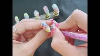 Nail art design, Mix colour #nailartdesigns #nailart