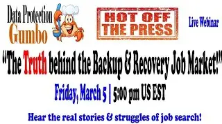 The Truth behind the Backup & Recovery Job Market