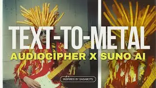 AudioCipher x SUNO AI - Text to Metal Generation in Logic Pro