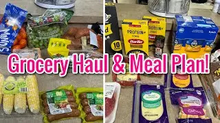 ✨NEW ✨ GROCERY HAUL & MEAL PLAN | TARGET | WALMART | ALDI | IN WITH JEN