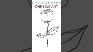 One Line Art no. 1 #shorts