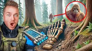 I Found GIANT BIGFOOT BONES In My BACKYARD! Shocking Discovery!
