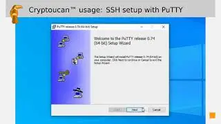SSH setup with PuTTy on Windows