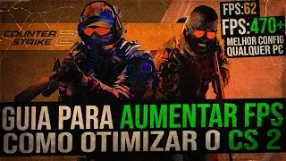 Como AUMENTEI O FPS do meu CS2! 🔧 *funciona em qualquer setup*