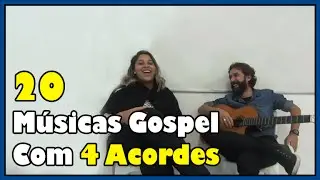 20 Músicas Gospel com 4 Acordes (Com Carolina Souza) l Aula #24