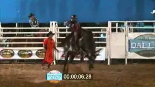 Cia de Rodeio Dallas -  Ezequiel dos Santos vs Touro  Cafu
