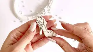 ЧИПБОРД ИЗ КАРТОНА ТУФЕЛЬКА