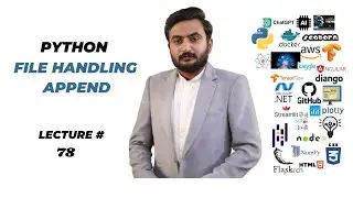 Python File Handling Append|| How to Append record In Python Files
