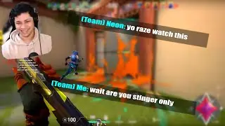 I Got Carried By A Stinger Only Neon 😅