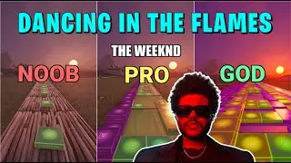 The Weeknd - Dancing In The Flames - Noob vs Pro vs God (Fortnite Music Blocks) ft. @CSoFSomber