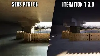 ITERATION T 3.0 vs SEUS PTGI E6 With Ray-Tracing ON + PULCHRA TEXTURE PACK | SHADERS COMPARISON