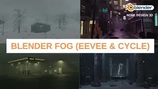 Blender How To Create FOG / Eevee & Cycles / 3.4+
