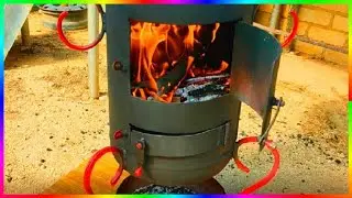 Печь под казан своими руками Печь под казан с дымоходом