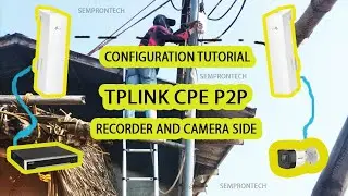 TPLINK CPE  P2P Configuration tutorial and deployment 📌 