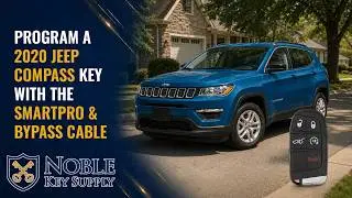 2020 Jeep Compass Key Programming with Smart Pro & Bypass Cable