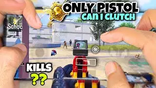 ONLY PISTOL CAN I CLUTCH?? BattleGrounds Mobile India #BGMI | SOLO VS SQUAD COPKNIT