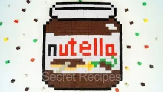 Торт Майнкрафт Нутелла. Как сделать торт Nutella в стиле Minecraft из шоколада | Minecraft Nutella