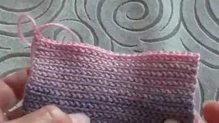 Платочная вязка Тамбурное вязание крючком Slip stitch crochet