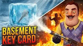 Hello Neighbor: How to Melt the Ice & Get the Basement Key Card