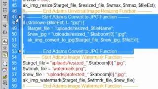 09. PHP Image Watermark Function Tutorial How To Apply Watermark On the Fly