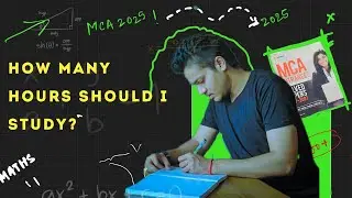 How Many hours Should I study for NIMCET ?    #nimcet #mca
