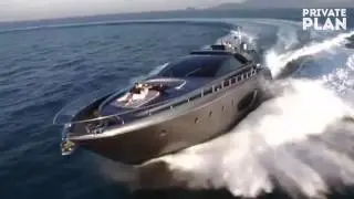 RHINO RIVA DOMINO YACHT Charter with PRIVATE PLAN