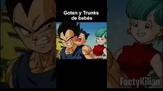 Goten y Trunks de bebés #DragonBallZ