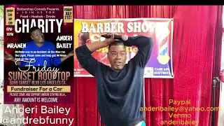 Anderi made it to Barbershop Comedy, even after the accident... Devil wont win...