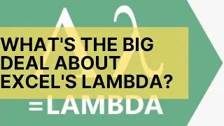 What is LAMBDA in Excel?