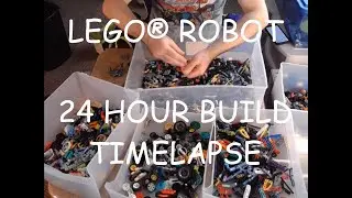 LEGO® Robot Timelapse - 24 Hour Build