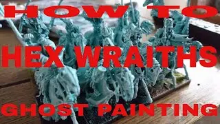 How to paint games workshop hex wraiths for Mantic Kings of War