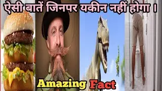 ऐसी बातें जिनपर यकीन नहीं होगा। Amazing Fact #chintuTiwary