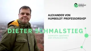 Computer graphics for virtual and augmented reality | Humboldt Professor Dieter Schmalstieg