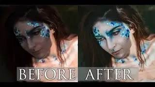 WHATCH ME EDITING - Outdoor portrait with natural light with 50mm
