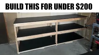 Simple garage workbench and storage - EP. 005