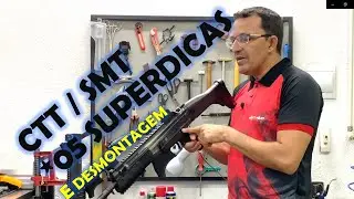 CTT (CARABINA TÁTICA TAURUS) E SMT (SUBMETRALHADORA TAURUS): DESMONTAGEM E SUPERDICAS.