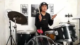3/4 drum beat with fill in - belajar ketukan drum 3/4 (part 3)