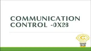 #communicationControl #uds | Communication Control 0x28 | Service Identifier - Communication Control