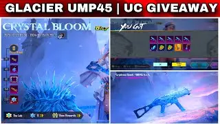 Cryofrost shard ump45 Crate opening Bgmi | Crystal bloom Spin Bgmi | Cryofrost shard ump45 Bgmi