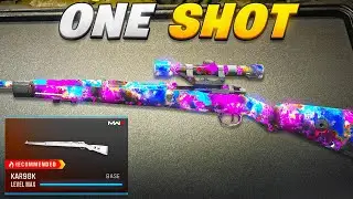new *ONE SHOT* KAR98 CLASS is META in WARZONE 3! 😲 (Best KAR98K Class Setup) - MW3