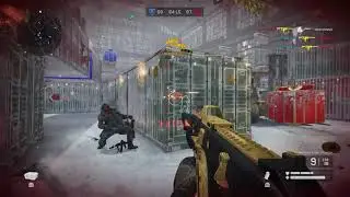 Warface Weapons - Golden Kriss Super V Custom - Team Deathmatch - Xmas Hangar