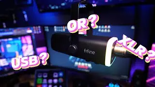 [Sound Demo] of the FIFINE AmpliGame Mic AM8  Connected via USB vs XLR & Wireless Lav Mic @TayandKay