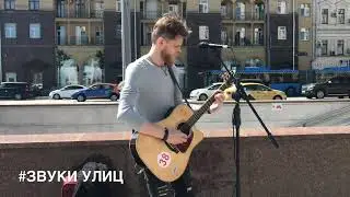 Уличный артист исполняет Rag'N'Bone Man - Human на Тверской | Звуки Улиц #96