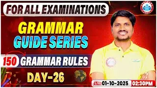 English Grammar for All Banking Exam | English Grammar Rules | English Grammar Guide Series Day 26