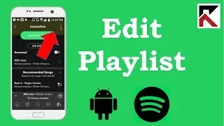 How To Edit Playlist Spotify Android