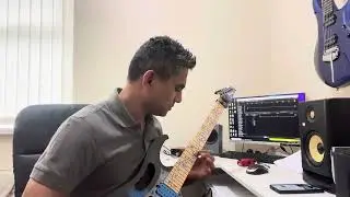 Miles Pahari meye guitar solo cover miles #guitar solo